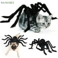 thumbnail image 6 of BadPiggies Simulation Furry Spider Costume for Pets Halloween Cat Dog Giant Outfits Cosplay Costumes for Puppy Kitten Party Dress Up, L, 6 of 8