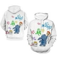 thumbnail image 5 of Stitch Hoodie with Pocket for Men Women Couple Gift, 5 of 7