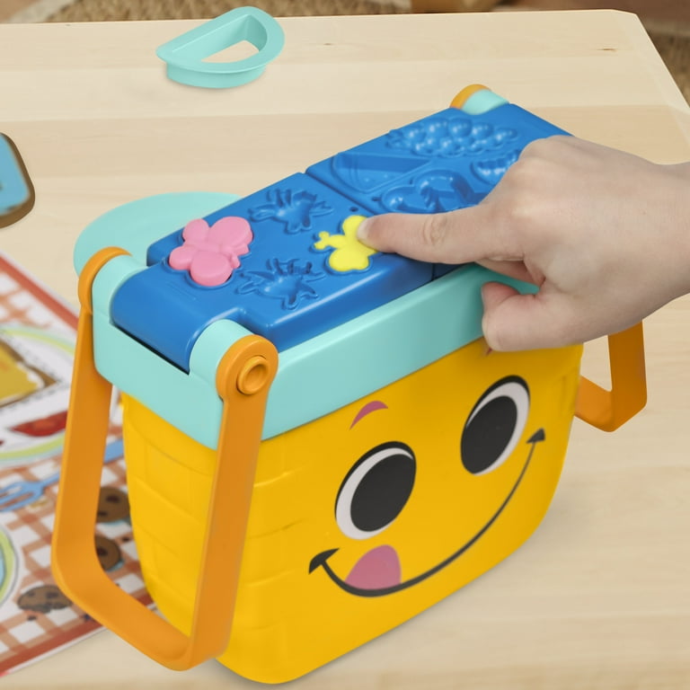 Play-Doh Kids Picnic Shapes Dough Set with Rollers and Tools - 6