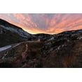 thumbnail image 2 of Frank, Jacob W. 18x13 Gold Ornate Wood Framed with Double Matting Museum Art Print Titled - Sunrise over the Gardner River, Yellowstone National Park, 2 of 4