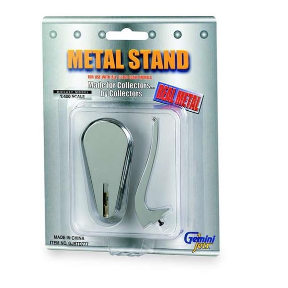 DARON WORLDWIDE GJSTD777 Gemini Jets Airplane Model Metal Stand
