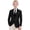 Black, variant on Stylish Kids Formal with Lapel Long Sleeve Button Front Casual Wear for Children Versatile Outfit