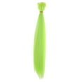thumbnail image 2 of Doll DIY Making Straight Hair 25x100cm Arts and Crafts Hair Extensions Fluorescent green, 2 of 10