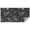 Black Paisley and, variant on Black White Ethnic Pattern Rectangle Tablecloth 60"x84",Waterproof Polyester Rectangle Table Cloth, Wipeable Spillproof Polyester Tablecloth for Dining, Camping, Indoor and Outdoor