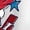 WHITE, variant on Captain America - Scribble Red Hulk - Youth Girls Boxy T-Shirt