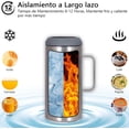 thumbnail image 2 of 40oz Termo para Cerveza, con Tapa y Kit de Adaptres, Acero inoxidable 304, mantiene el frío y el calor durante 12 horas, Adecu para el hogar, la oficina, acampar al aire libre Etc, 2 of 3
