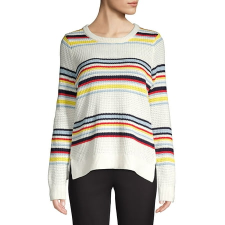 Nautica Striped Sweater - Striped Cotton Blend Sweater