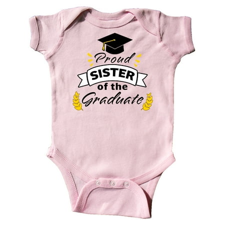 

Inktastic Proud Sister Of The Graduate-Family Graduation Gift Baby Boy or Baby Girl Bodysuit