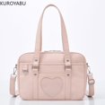 thumbnail image 5 of Bolso de hombro japonés kawaii para mujer, nuevo bolso Y2K, bolso de mano JK transparente, bolso bandolera estilo preppy para estudiantes, 5 of 5