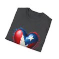 thumbnail image 4 of Puerto Rico Flag Pride  Heart T-Shirt, 4 of 4