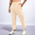 thumbnail image 2 of Men's Baggy Pants Wide Leg Drawstring Waist Loose Sweatpants with Pockets, 2 of 8