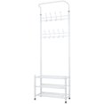 thumbnail image 5 of Arbre de Hall avec Rangement Multi-Niveaux, Fer de Haute Qualité Gain de Place, pour un Design Polyvalent dans Votre Salon Ou Entrée, 5 of 5