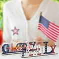 thumbnail image 2 of DYTTDG Independence Day Wooden Letter Ornament, 2 of 4