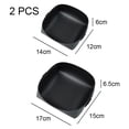 thumbnail image 2 of Leather Jewelry Tray Watch Coin Change Key Phone Catchall Valet Tray for Storage Nightstand Organizer, 2 of 5