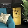 thumbnail image 5 of Oriental Furniture 3 ft. Tall Bamboo Tree Canvas Room Divider - 4 Panel, 5 of 6
