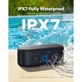 thumbnail image 5 of Soundcore Select 2S, altavoz Bluetooth portátil con sonido estéreo de 20 W, tecnología BassUp, tiempo de reproducción de 16 horas, emparejamiento estéreo inalámbrico y resistencia al agua IPX7 para an, 5 of 5