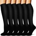 thumbnail image 1 of Calcetines de compresión Laite Hebe para mujer y hombre (6 pares), 1 of 7
