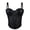 Black, variant on HOMBOM Womens Sequin Crop Tank Tops Camisole Going Out Casual Spring Black Bustier Corset Top for Ladies