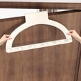 thumbnail image 7 of Over Door Hooks, No-Drill Wall Mounted Coat Rack, Heavy Duty Multi-Layer Space Saving Hanger for Clothes, Bags, Hats, Bedroom, Bathroom, Entryway, Home Organization Storage Solution, 7 of 7