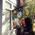thumbnail image 2 of Carolines Treasures DAC1080CHF 40 x 28 in. Westie Fall House Flag, 2 of 5