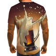 thumbnail image 3 of Camiseta con estampado D, nueva camiseta con estampado 3D, unisex, cuello redondo, manga corta, camisetas Oktoberfest, disfraces, rendimiento potente, 3 of 6