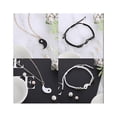 thumbnail image 4 of Juego De Pulseras Con Collar, Pulseras Ajustable Oro Dia-17cm Lar-50cm, 4 of 5