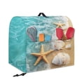 thumbnail image 2 of FOR U DESIGNS Beach Starfish Seashell Stand Mixer Cover compatible with Kitchen Aid Mixer Portable Mixer Dust Covers Multi Pockets Compatible with Kitchen Aid 6-8 Quart Bowl Lift - S, 2 of 8