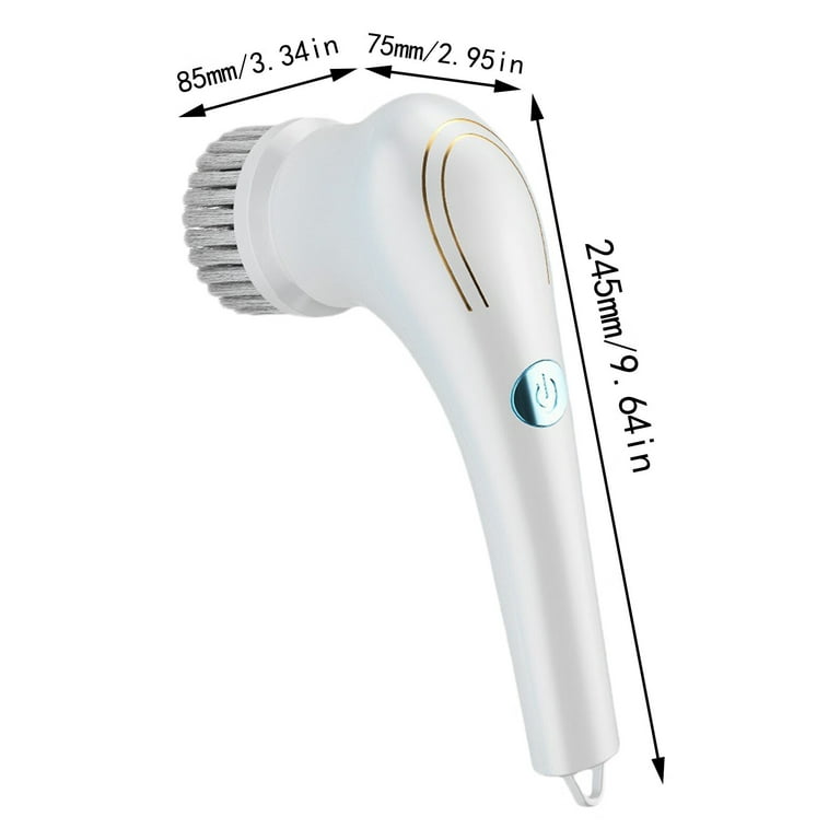 Portable Cordless Electric Cleaning Brush 5 In 1 Multifunctional