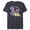 Navy Heather, variant on Marvel Deadpool Nerdy Thirty Made in the 90s Throwback - Short Sleeve Blended T-Shirt for Adults - Customized-Yellow