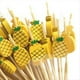 thumbnail image 4 of 100 Palillos de Bambú Desechables para Alimentos, Frutas, Cócteles, Palillos de Dientes Hechos A Mano, Suministros de Picnic, Decoración D, 4 of 4