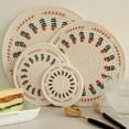 thumbnail image 4 of WHEANG Originally Designed Japanese Printed Heat Insulation Mat Round Mat Dinner Mat Creative Pot Mat Anti Slip Mat, 4 of 4