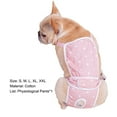 thumbnail image 6 of Pet Enjoy Washable Dog Sanitary Panties with Suspenders,Soft BreathablePet Underwear Diaper for Female Dogs,Pet Physiological Pants Cotton Jumpsuit Diaper for Female Dogs, 6 of 8