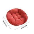 thumbnail image 2 of Chair Cushion,Thicken Soft Student Seat Pad Corduroy Futon with Mat Non-Slip Plush for Bench/Chair, 2 of 3