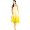 thumbnail image 5 of Sakkas Aphrodite Embroidered Batik Dress - O-Yellow - One Size, 5 of 5