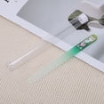 thumbnail image 5 of Unique Bargains 1 Set Nail File Animal Pattern Glass Manicure Tool Green, 5 of 5
