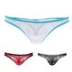 thumbnail image 1 of 3 piezas de moda con para hombre, negro, rojo, , ropa interior de malla para hombre, calzoncillos triangulares M Yinane Cómoda ropa interior para hombre, 1 of 8