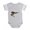 Heather Gray, variant on CafePress - FIN Boa - Cute Infant Baby Football Bodysuit