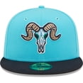 thumbnail image 2 of Men's New Era Aqua/Black Chivos de Hartford Copa De La Diversion 59FIFTY Fitted Hat, 2 of 6