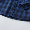 thumbnail image 6 of ATOGUTA Boys' Outerwear Jackets & Coats Spring and Autumn Styles Classic Checked Hooded Shirt Children's Clothing Blue, Size 1T-8, 6 of 6