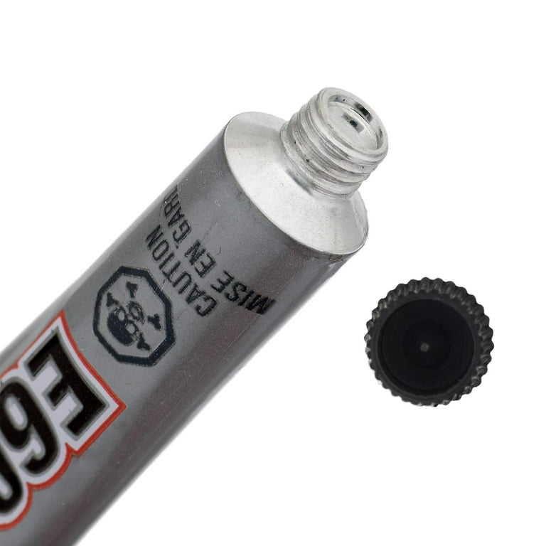 E-6000 Glue Mini Tubes 4-Pack x 5.3ml | Multi Purpose Adhesive Clear Glue