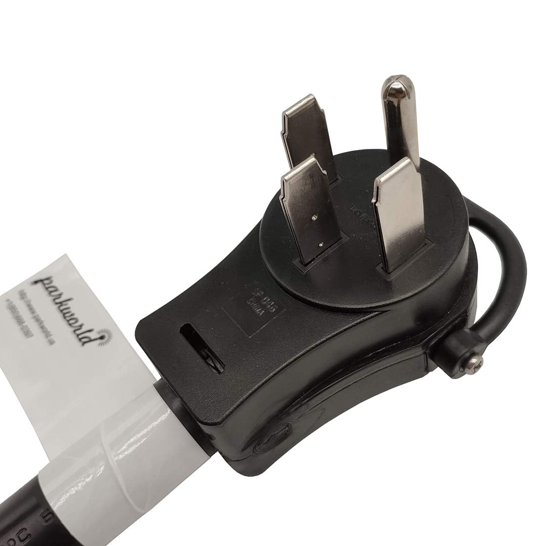 Parkworld 61438A RV to Dryer Adapter Cord RV Plug NEMA 14-50P to 10-50R Dryer Female, 50A, 250V (6FT)