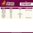 thumbnail image 2 of Metrix Premium Chassis Parts - Rear Sway Bar Stabilizer End Link Fits 09-13 Mazda 3 Sport, 07-13 3, 06-17 5, 04-06 3, 07-13 Volvo C30, 06-13 C70, 05-11 S40, 05-11 V50, 04 S40, K80867, Made in Europe, 2 of 6