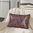 thumbnail image 2 of Xecao Thanksgiving Turkey 2 Pattern Satin Pillowcases for Hair and Skin, Luxurious and Silky Pillow Cases with Envelope Closure, 20x30 Inches, 2 of 7