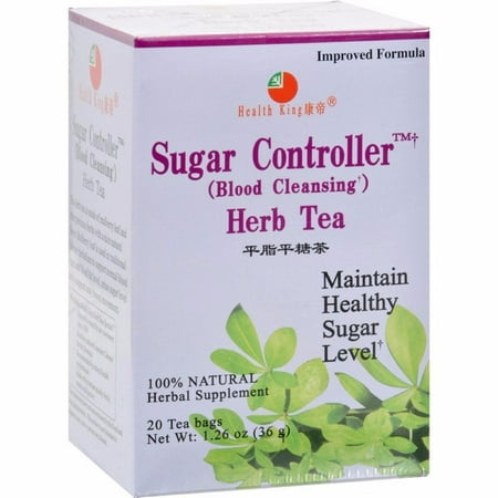 Health King Sugar Controller Blood Cleansing Herb Tea - 20 Tea (The Best Tea For Health)