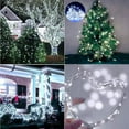 thumbnail image 2 of YEOLEH Led Fairy Lights Battery Operated String Lights Silver Wire,Total 160FT 480 LED Battery Lights IP65 Waterproof for Xmas Patio Outdoor Room Decor, White,4 Pack, 2 of 8