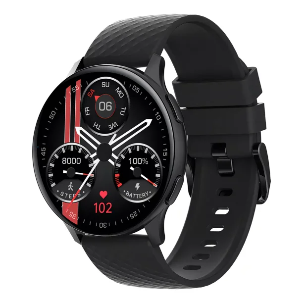 Imiki KW66 Pro Smartwatch 1.43'' Amoled Hd Pantalla 466*466px, Llamada Bluetooth 5.3, Asistente De Voz, Reloj Inteligente Para Hombre/mujer, Smartwatch Deportivo, Resistente Al Agua, Negro