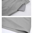 thumbnail image 6 of Yievot Mens Swim Trunks Drawstring Elastic Waist Bermuda Shorts Breathable Gym Workout Athletic Shorts with Pockets, 6 of 6