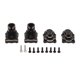 thumbnail image 1 of Eje de Portal de latón, alto pulido, preciso, compacto, negro, apto para coche de Control remoto 1/24 FMS FCX24, 1 of 8