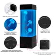 thumbnail image 3 of Colorful Jellyfish Lava Lamp, LED Night Lights with 3 Fish,Office Room Desktop Decoration, Gifts for Christmas Birthdays Holidays, Gifts for Adults Kids, 3 of 9