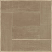 Achim 12"x12" 1.2mm Peel & Stick Vinyl Floor Tiles 45 Tiles/45 Sq. ft. Saddlewood
